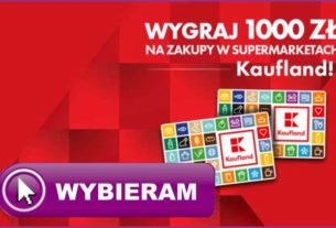 Wygraj 1000zl na zakupy w supermarketach kufland