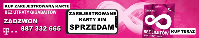 Zarejestrowane karty sim